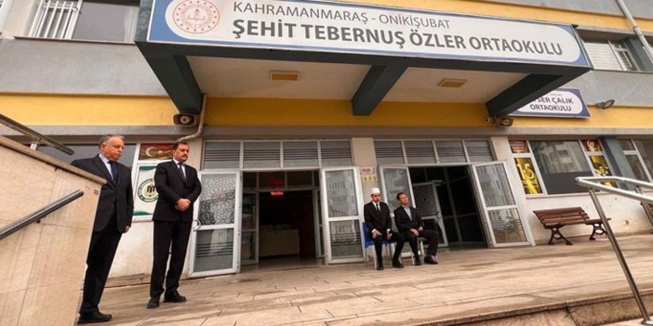 Kahramanmaraş’ta okul zili bu kez hüzünle çaldı