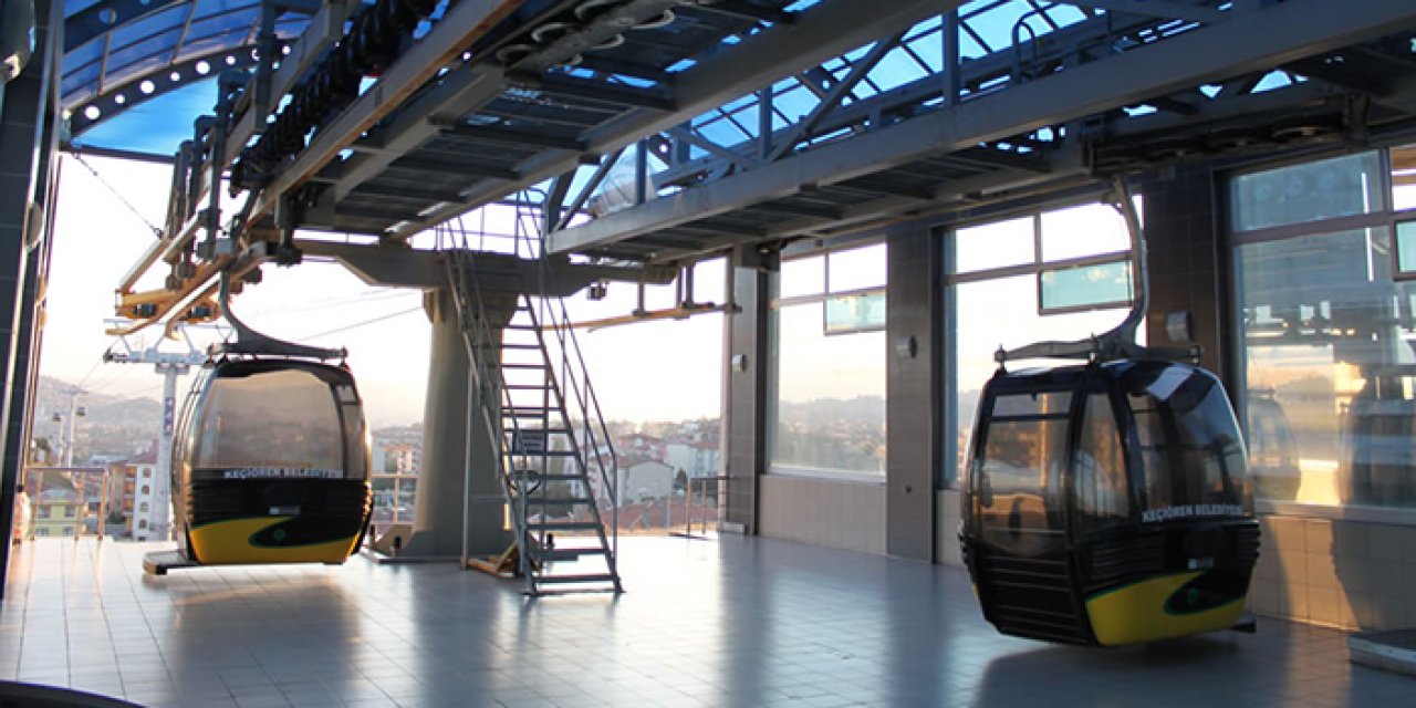 Keçiören Teleferik Hattı 2 yıldır kapalı: Açılış tarihi belirsizliğini koruyor