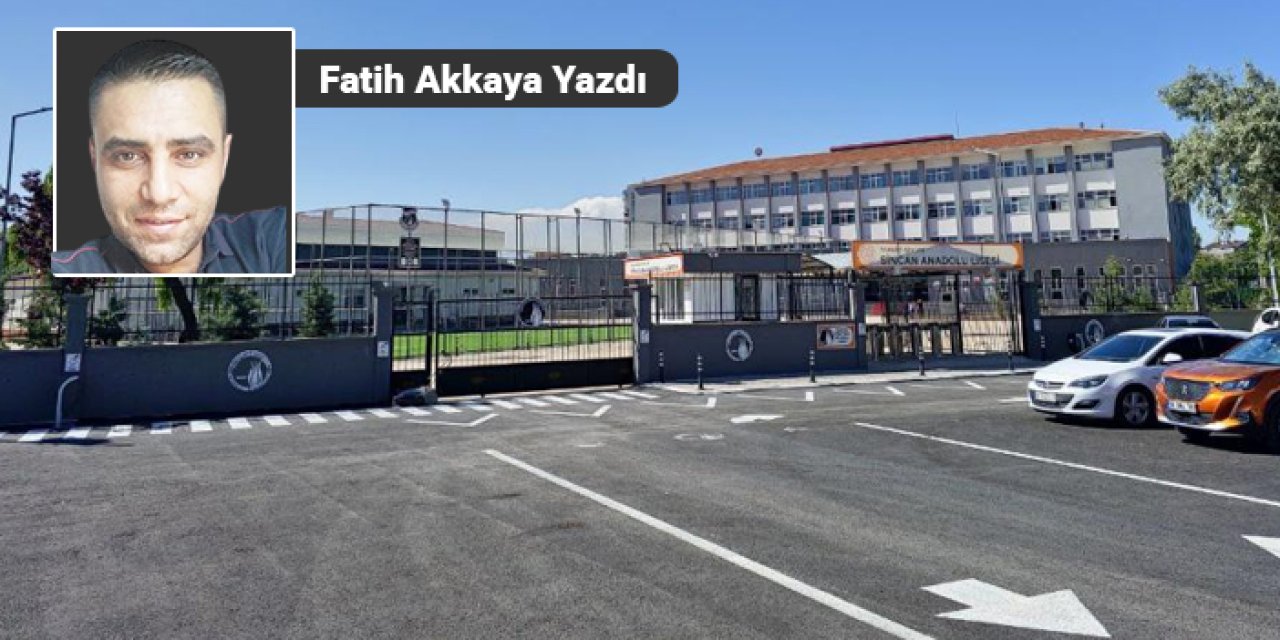 Örnek okul: Sincan Anadolu Lisesi