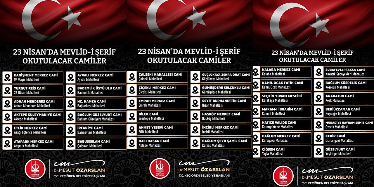 Keçiören’de okul saldırısında ölenler için mevlit okutulacak