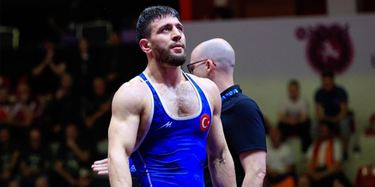 Cengiz Arslan güreşte bronz madalya kazandı