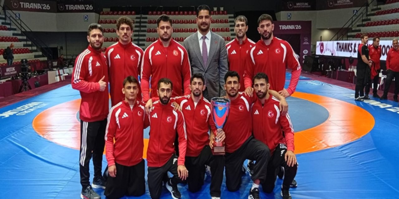 Grekoromen Güreş Milli Takımı Avrupa ikincisi oldu