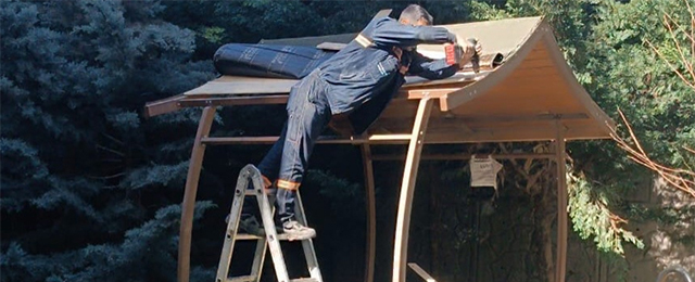 Pursaklar’da parklara bahar bakımı