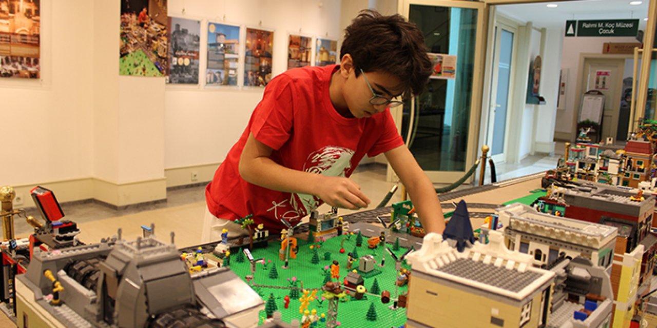 Lego oyundan tutkuya dönüştü: 12 yaşındaki Batu’nun şehri sergide