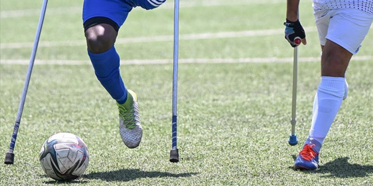 Avrupa Ampute Futbol Ligi Ankara’da: Final yarın oynanacak