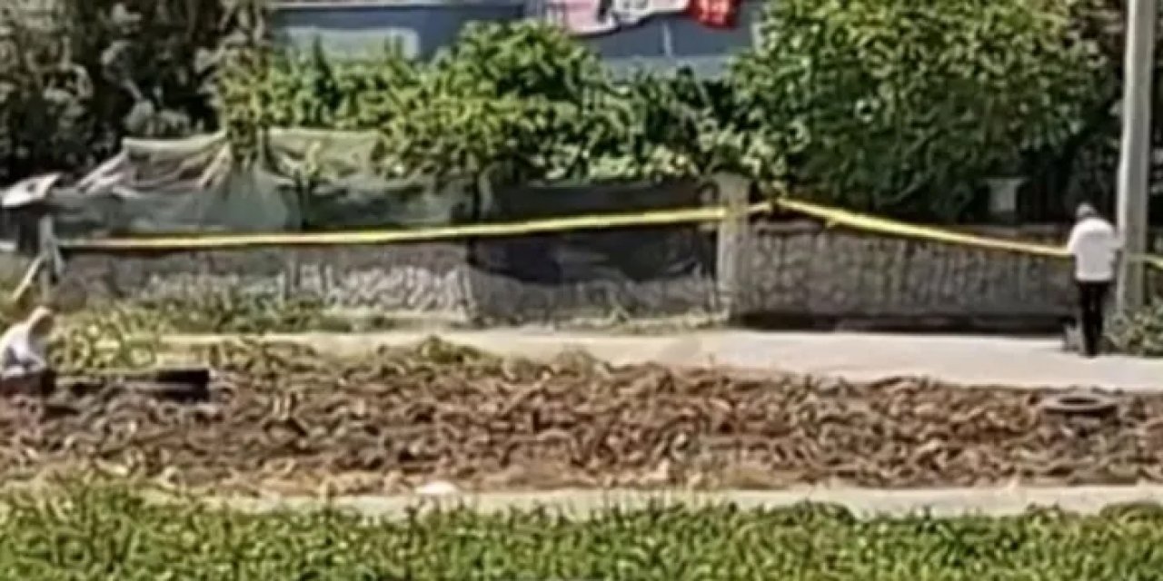 Mersin'de toprağa gömülü halde el bombası bulundu