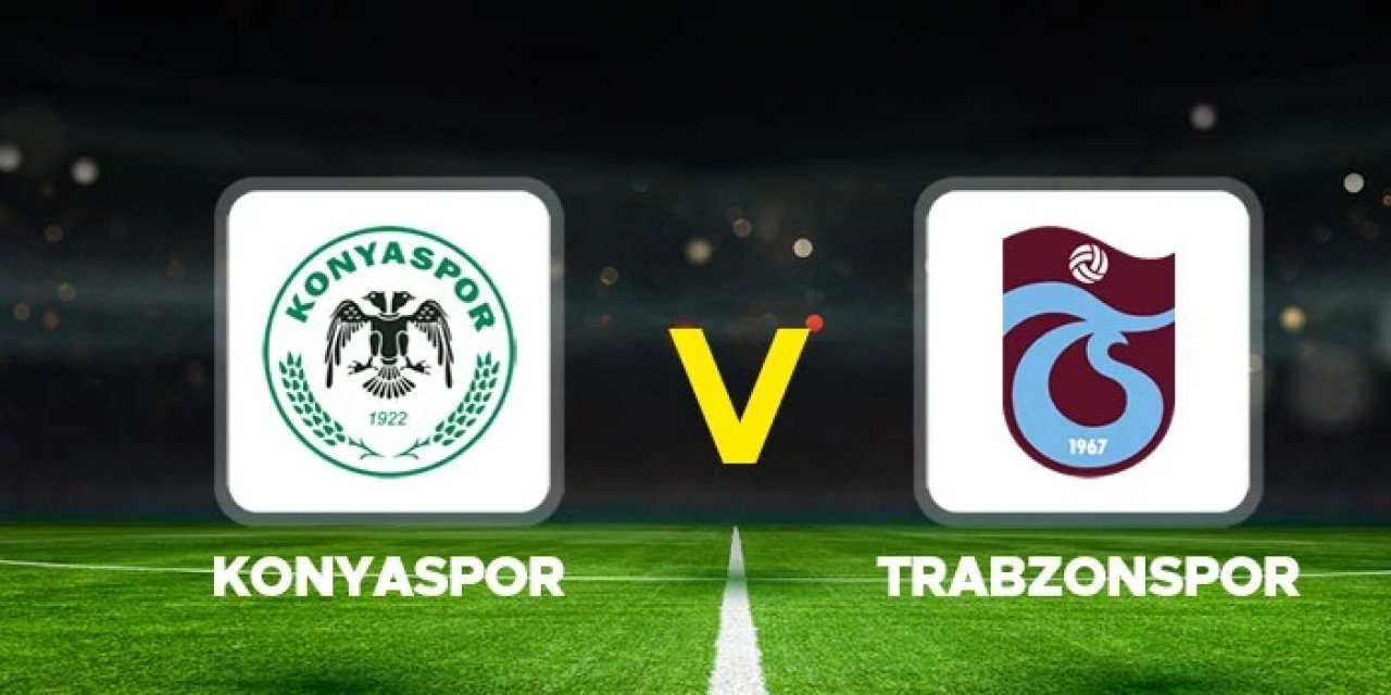Trabzonspor maçı hangi kanalda? Konyaspor Trabzonspor maçı nerede izlenir?