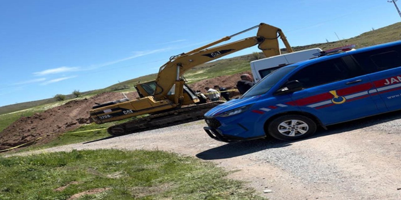 Polatlı’da yol kazısında insan kemiği ortaya çıktı