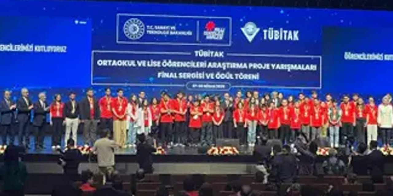 Ankara’da bilim zirvesi: TÜBİTAK proje yarışmasında gençler ödülleri topladı