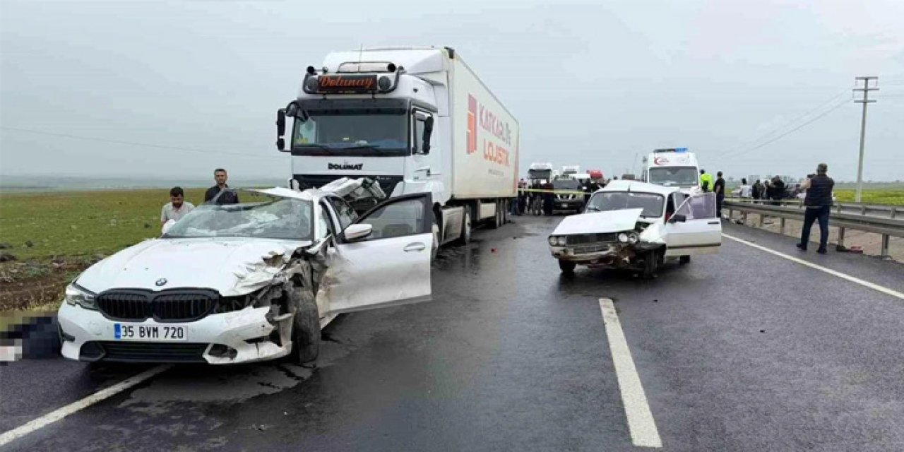 Siverek'te katliam gibi kaza: 2 ölü, 2 yaralı