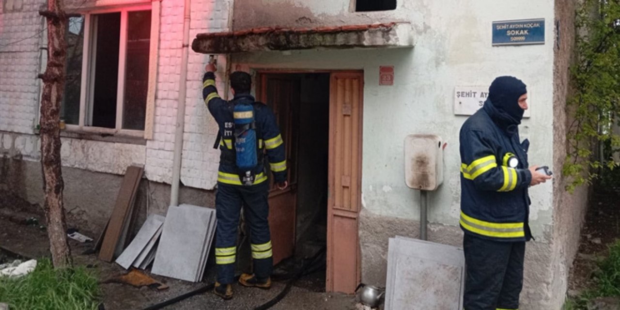 Eskişehir'de evde çıkan yangında hayatını kaybetti