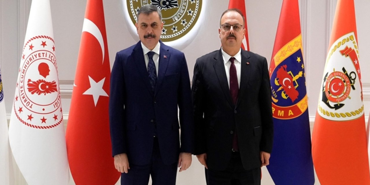 Bakan Çiftçi Ankara Valisi Canbolat’ı kabul etti