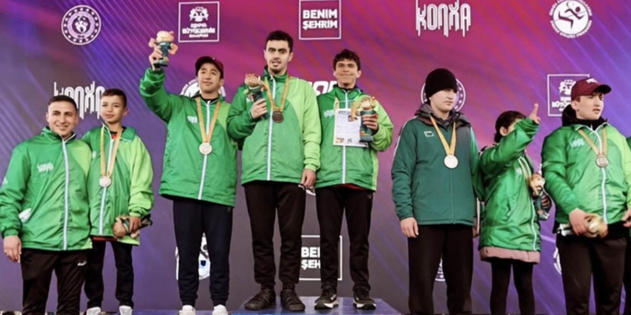 Keçiören’in özel sporcuları Konya’da tarih yazdı