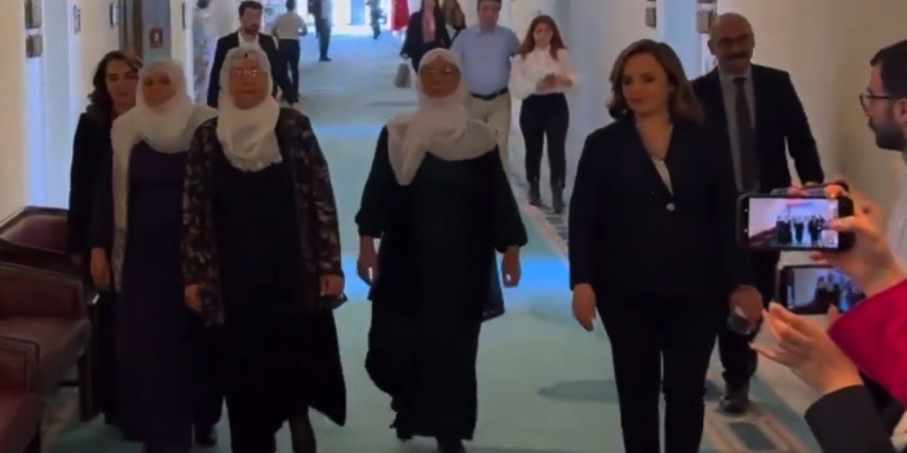 Anneler günü öncesi TBMM’de dikkat çeken ziyaret