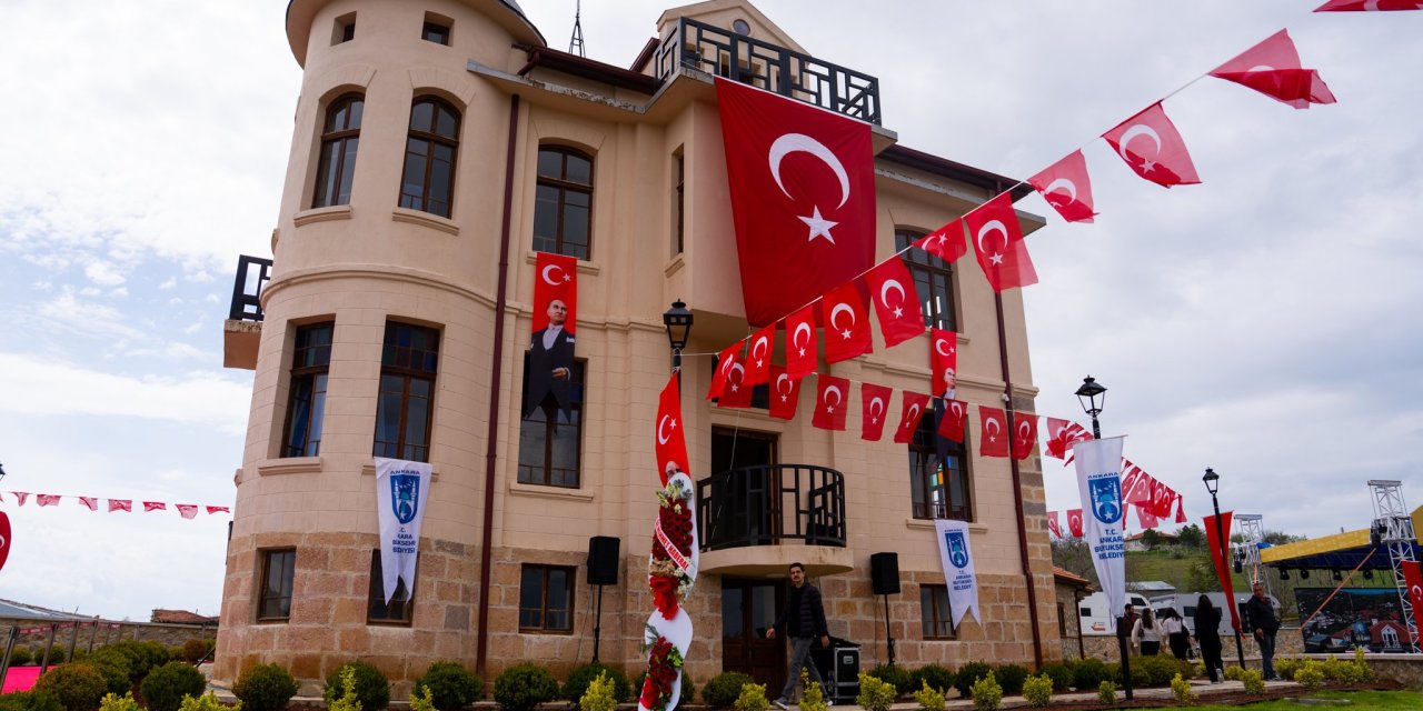 Gölbaşı Belediye Başkanı’ndan Yavaş’a konak teşekkürü