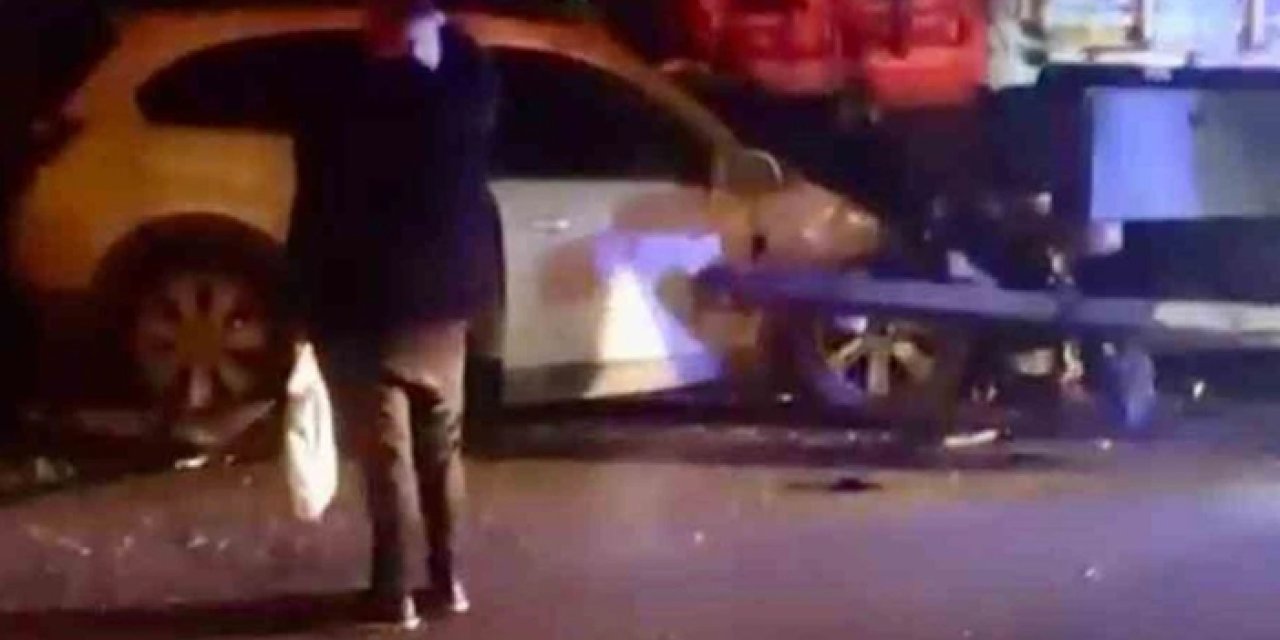 Polatlı'da tıra arkadan çarptı: 1 kişi ağır yaralı