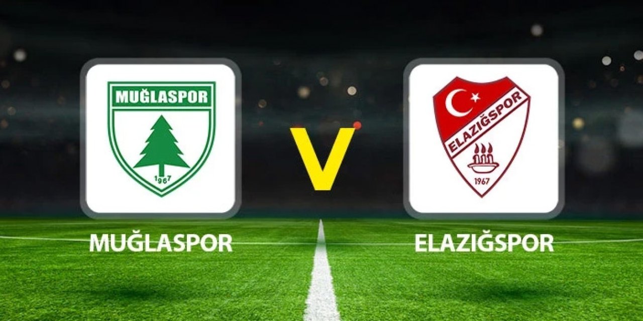 Muğlaspor Elazığspor maçı hangi kanalda? Muğlaspor Elazığspor nereden CANLI izlenir?