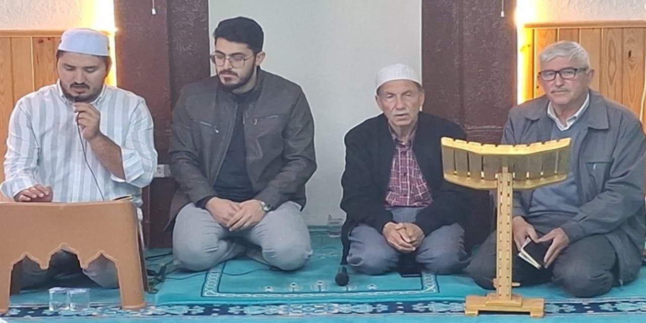 Beypazarı'nın mahallelerinde yağmur ve şükür duaları yapıldı