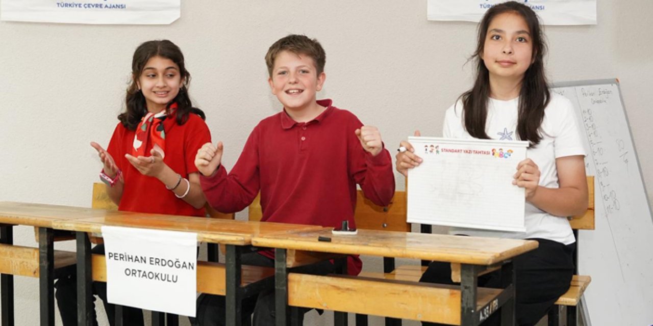‘Sıfır atık’ bilgi yarışmasına dönüştü: Finali Kızılcahamam’da yapıldı