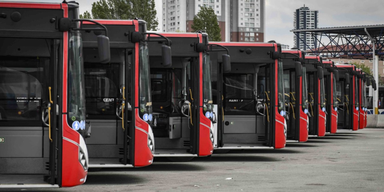 EGO filosuna 10 yeni otobüs dâhil edildi