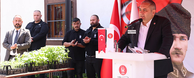 Keçiören’de çiftçilere ücretsiz fide desteği dağıtıldı