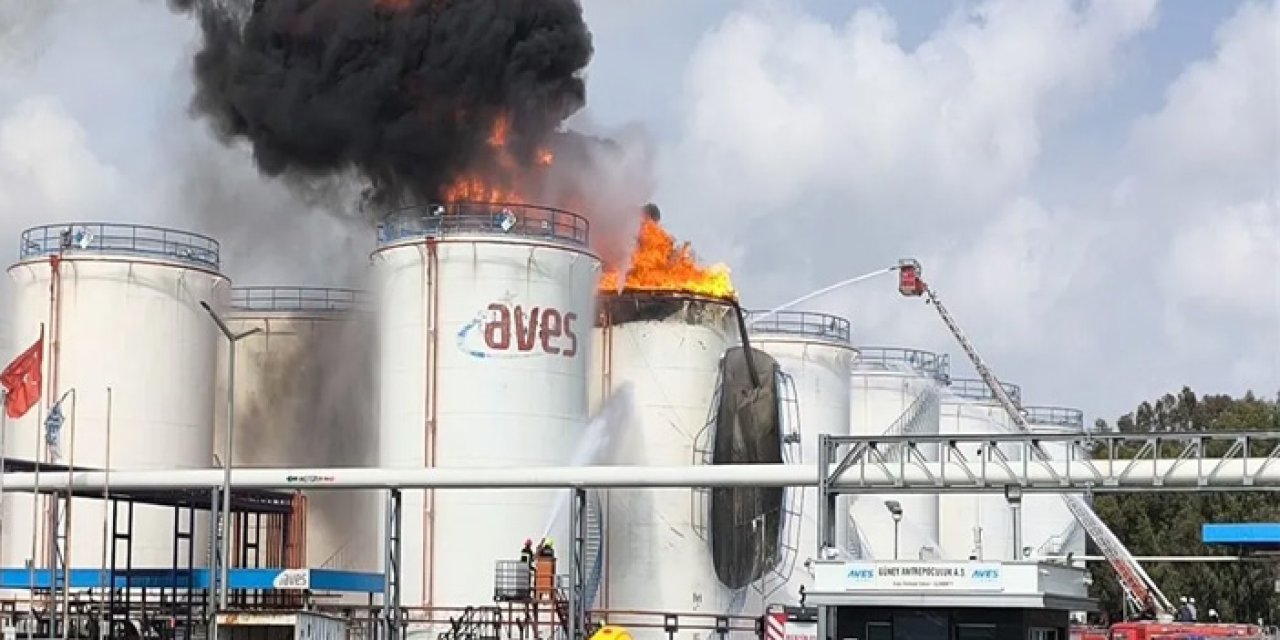 Mersin’de biyodizel tesisinde yangın faciası: 1 işçi hayatını kaybetti