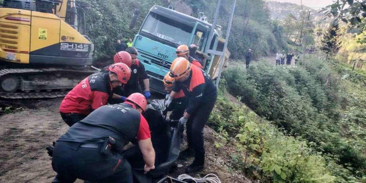 Rize'de kamyon faciası: 1 ölü