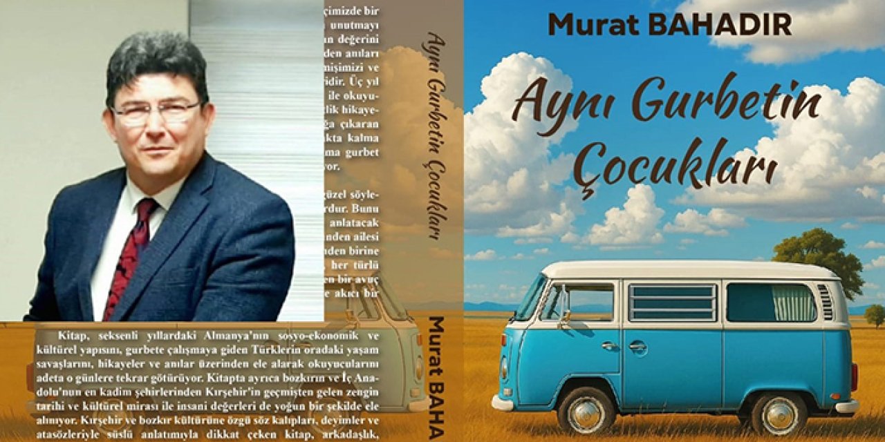 Murat Bahadır Kırşehir Kitap Fuarı’nda okurlarıyla buluşacak