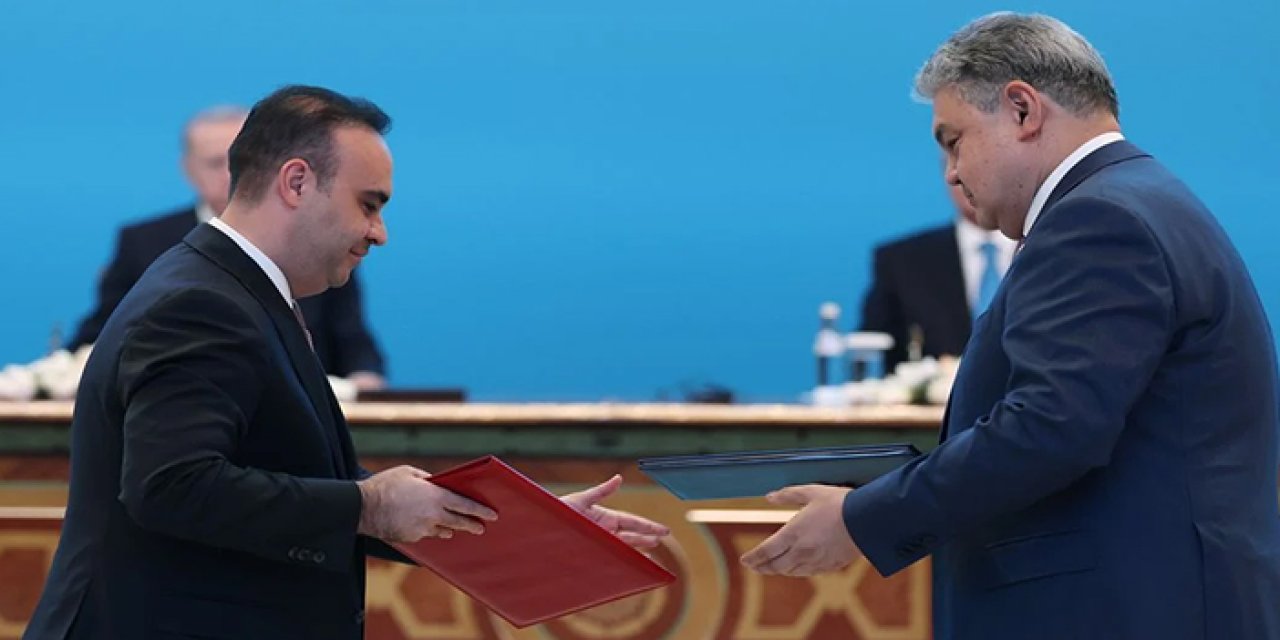 Cumhurbaşkanı Erdoğan, Kazakistan'da 12 anlaşma imzaladı