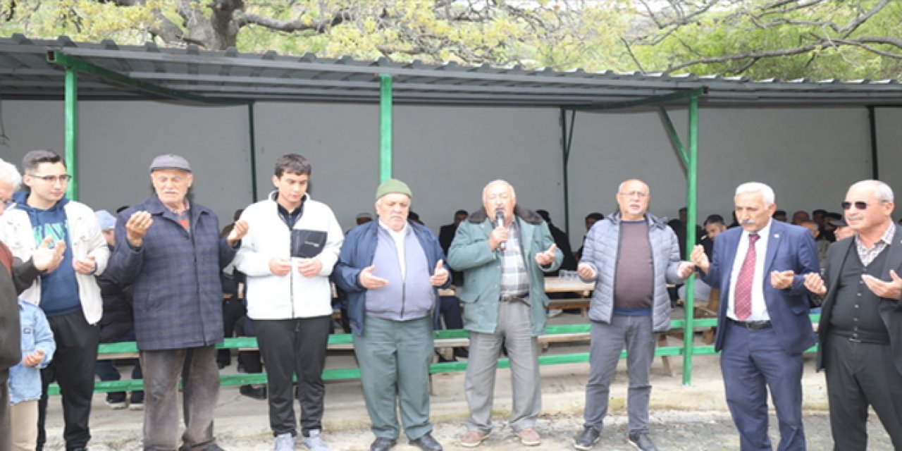 Çubuk'ta üreticiler şükür duası yaptı