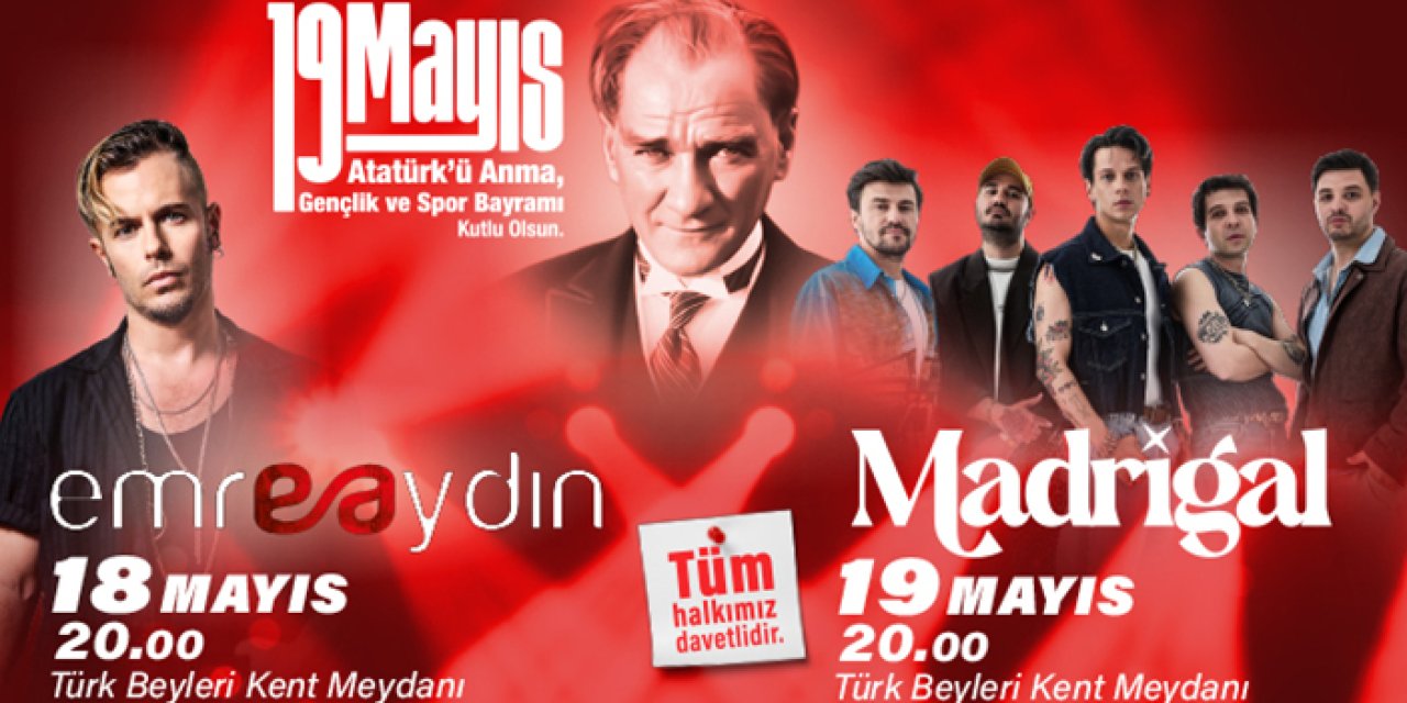 Etimesgut’ta 19 Mayıs sahnesi kuruldu