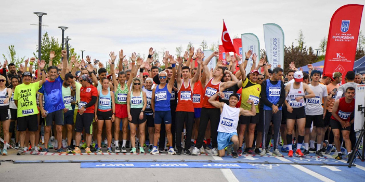 Ankara’da 19 Mayıs koşusu: Bakap’ta binlerce sporcu parkura çıktı