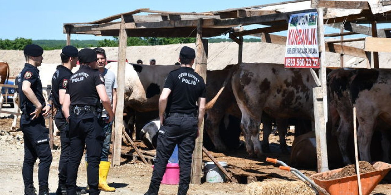 Kurban pazarında ortalık karıştı: 30 kişilik kavgada 5 yaralı