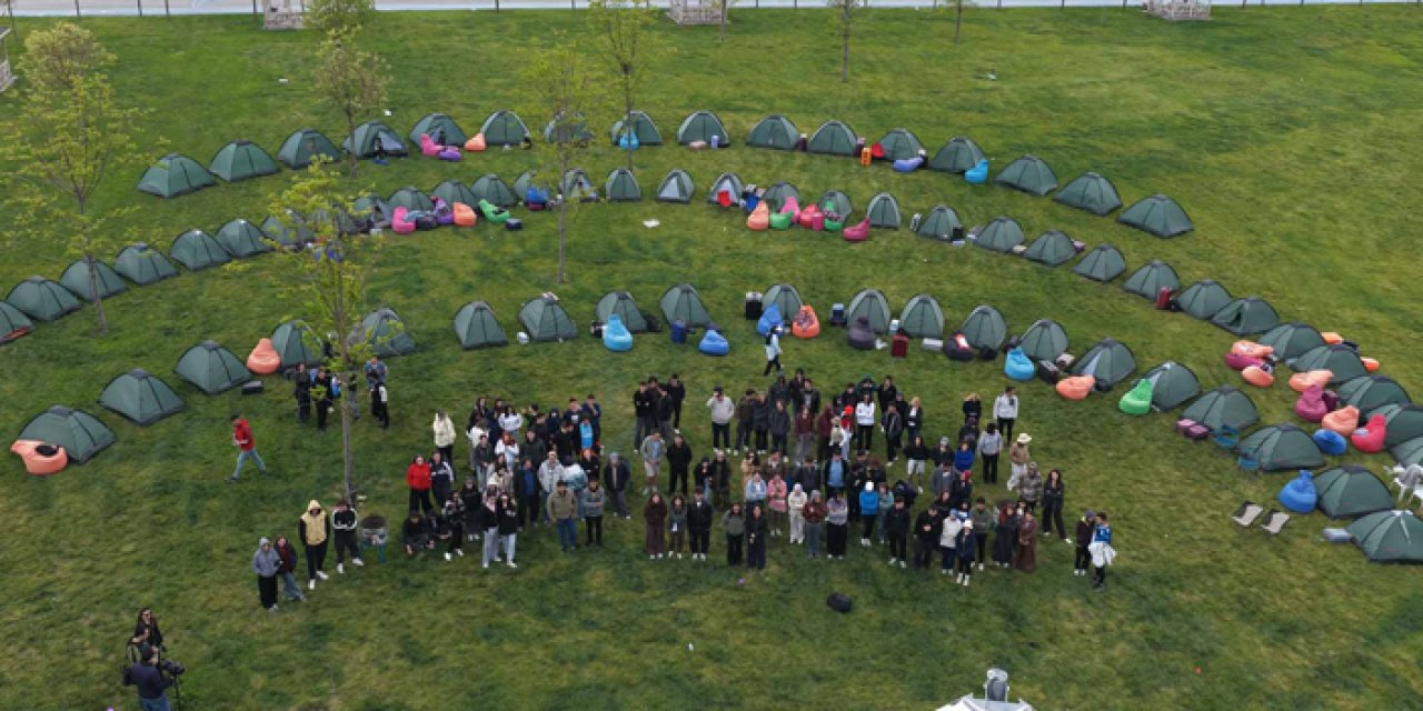BAKAP’ta gençlik buluşması: 120 genç kamp coşkusunda bir araya geldi