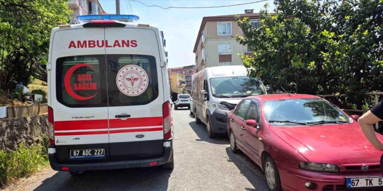 Zonguldak'ta bir kişi doğal gaz borusuna asılı halde bulundu