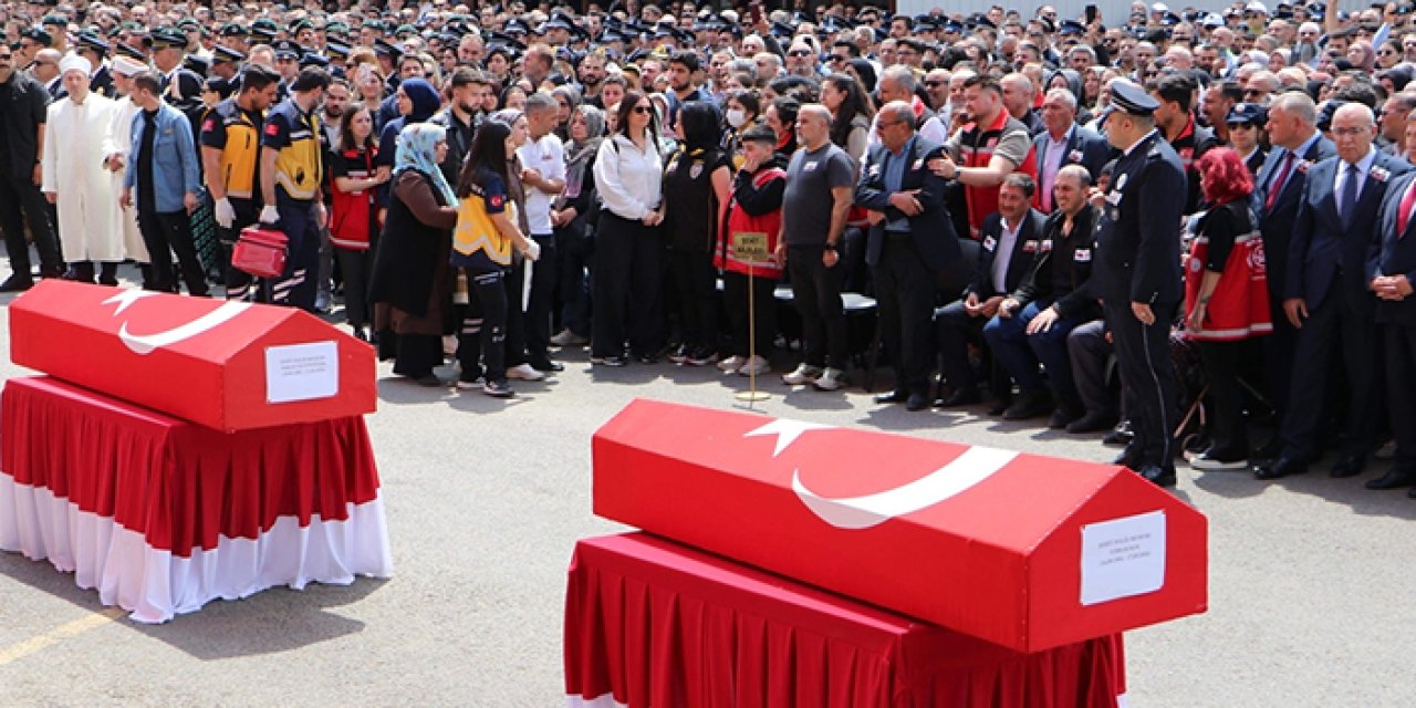 Tekirdağ'da şehit polisin cenazesinde fenalaşan kişi öldü