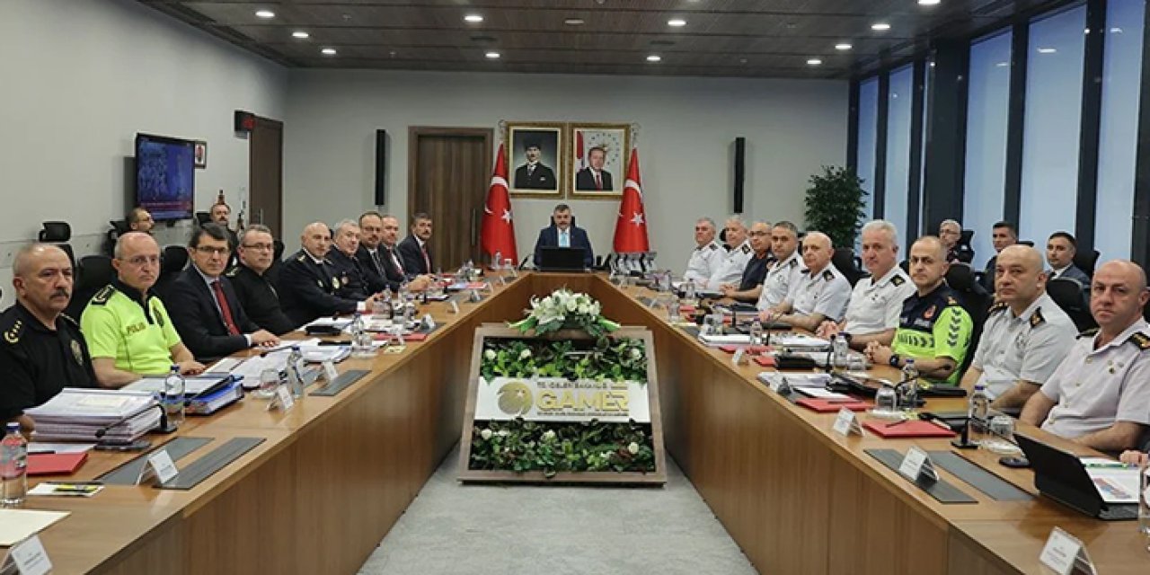 Ankara’da yapılacak NATO Zirvesi için İçişleri Bakanlığı’nda güvenlik toplantısı yapıldı