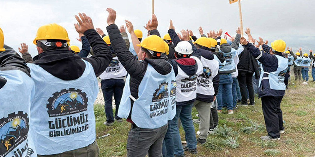Madencilerden Ankara'ya yürüyüş