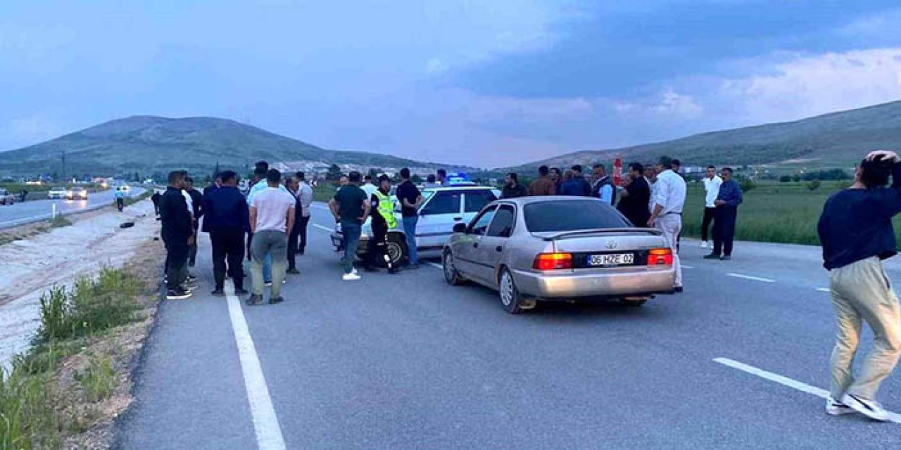 Kahramanmaraş'ta trafik kazası: 1 ölü