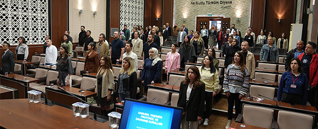 Keçiören Belediyesi personeline protokol ve iletişim eğitimi verdi