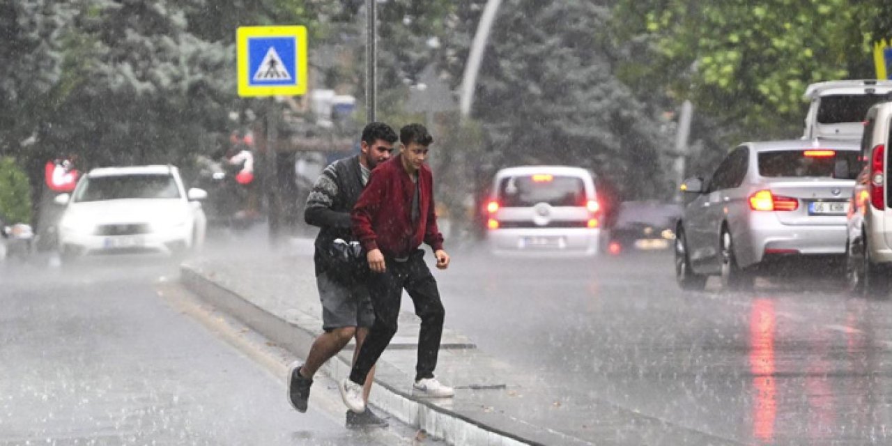 Ankara için kuvvetli sağanak uyarısı: Dikkatli olun!