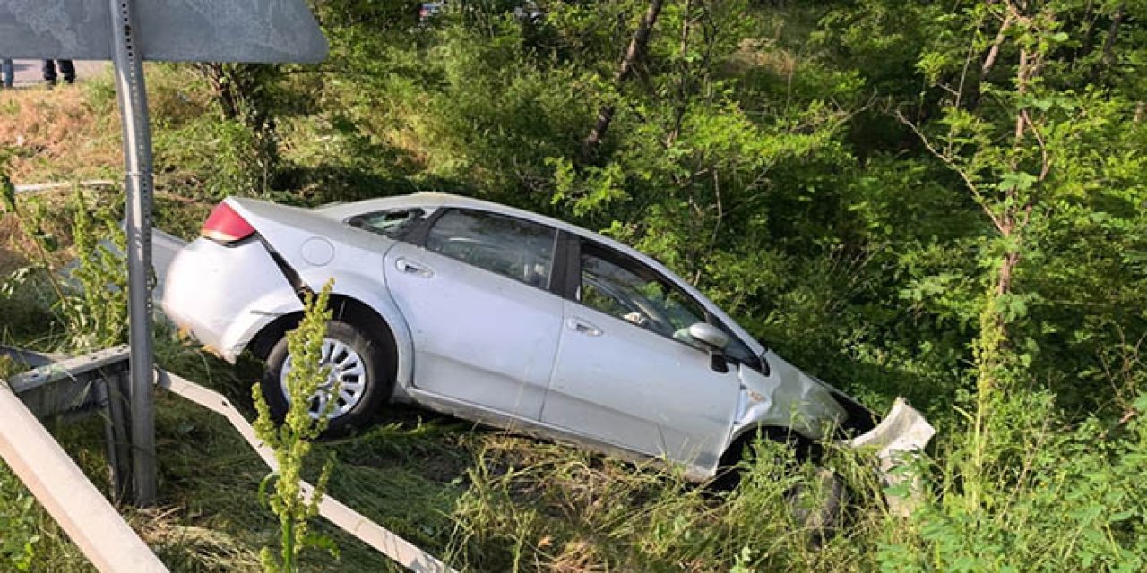 Bursa'da 2 otomobil çarpıştı: 6 yaralı