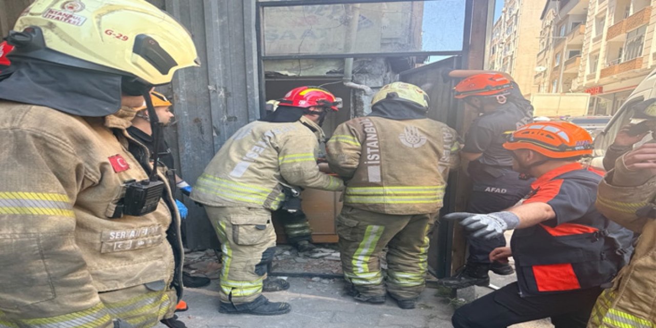 İstanbul'da yıkım faciası: 1 ölü, 2 yaralı