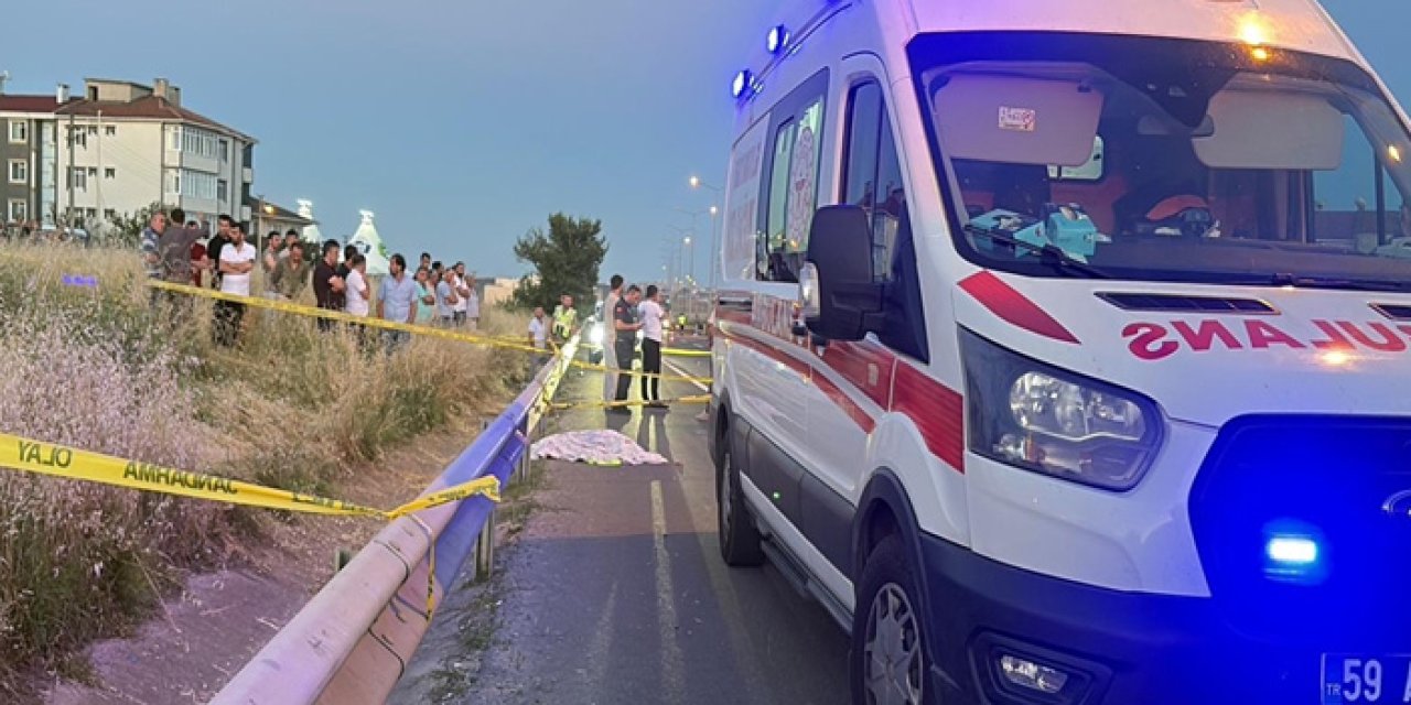 Tekirdağ trafik kazası: 15 yaşındaki kız çocuğu öldü