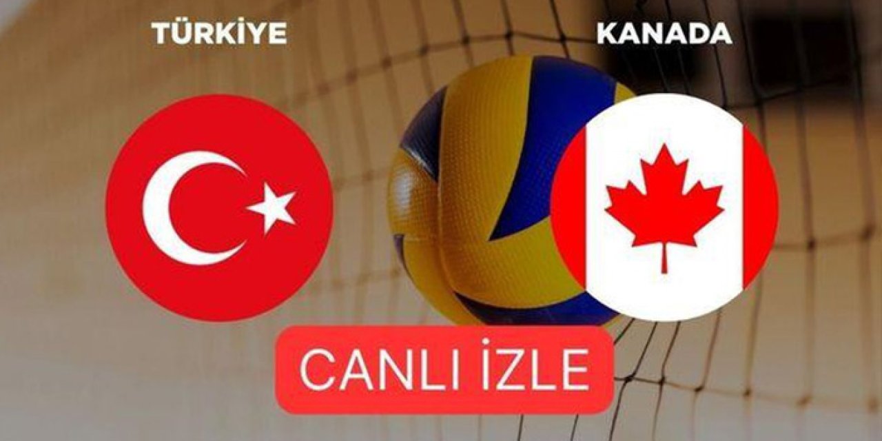 Türkiye Kanada maçı hangi kanalda? Türkiye Kanada maçı nereden canlı izlenir?