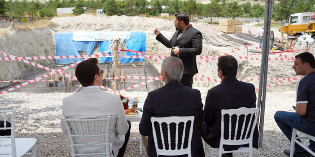 Beypazarı’nda adliye lojmanı için temel atıldı