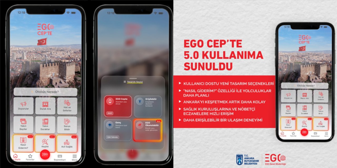 Ankara’da dijital ulaşımda yeni dönem: EGO Cep’te 5.0 kullanıma açıldı