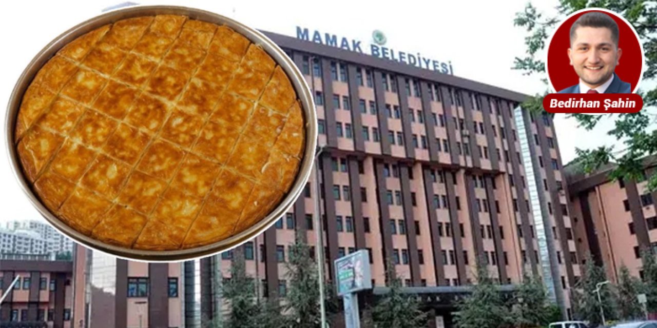 Mamak Belediyesi 10 ton su böreği satın alacak
