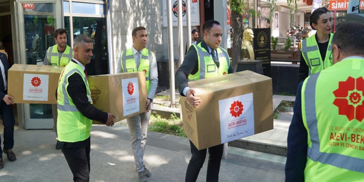 Cemevlerine 41 bin kişilik aşure desteği sağlandı