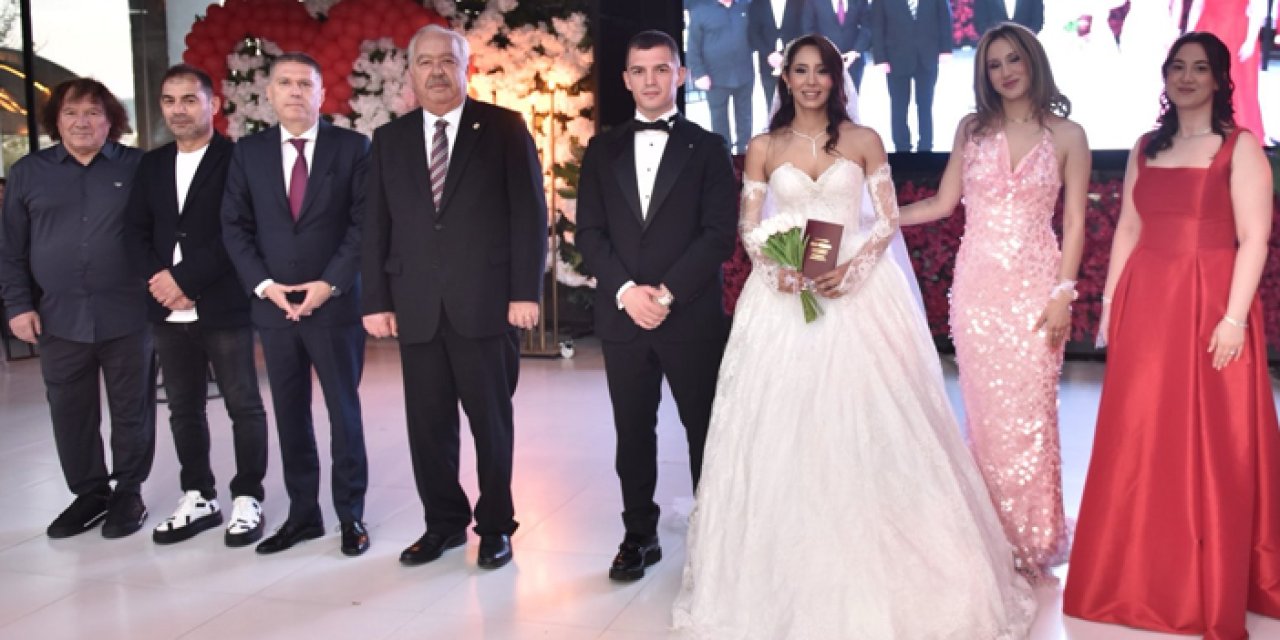 Gençlerbirliği camiası düğünde buluştu: Takımın önemli ismi dünya evine girdi